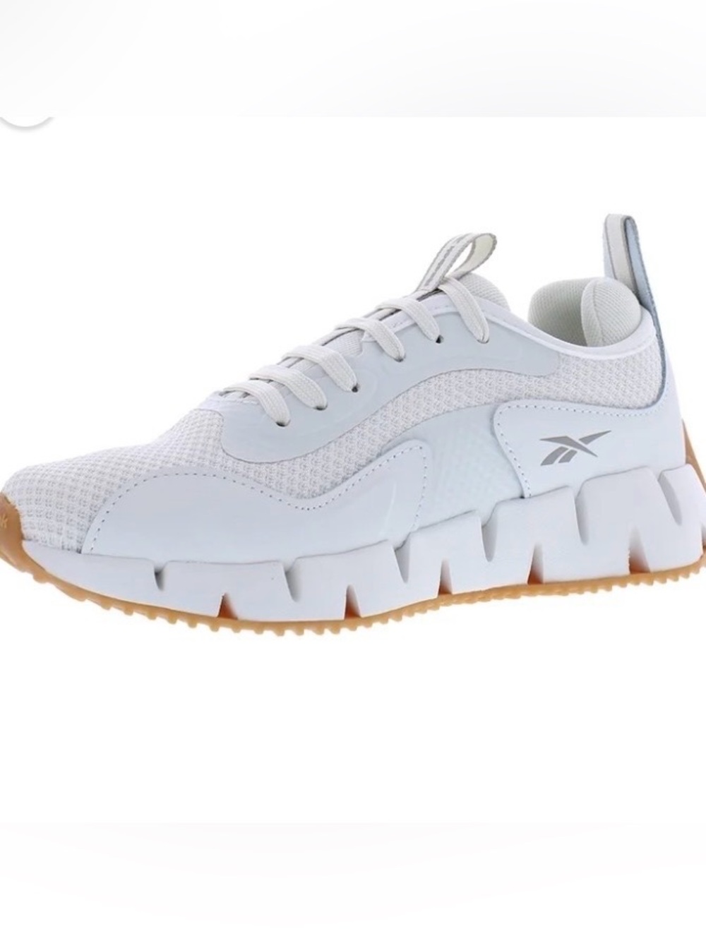 Reebok Galaxy 1 Women’s White Gum Sole Sneakers Size 8 New - Picture 4 of 5